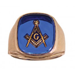 3rd Degree Masonic Ring 10KT OR 14KT  Open or Solid Back, White or Yellow Gold, #715